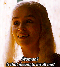 Daenerys isn't bossy. She's just the  boss. 